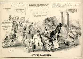 カリフォルニア州オフ、1849